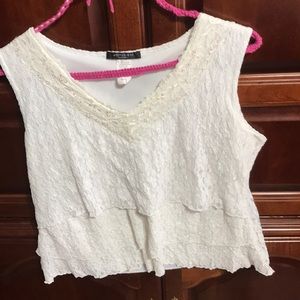 white Lace Top